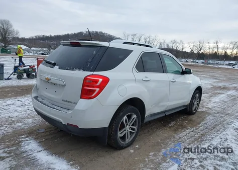 2016 Chevrolet Equinox Ltz из США, поврежденный, VIN 2GNFLGEK3G6209391